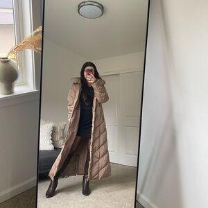 Steve Madden long puffer coat